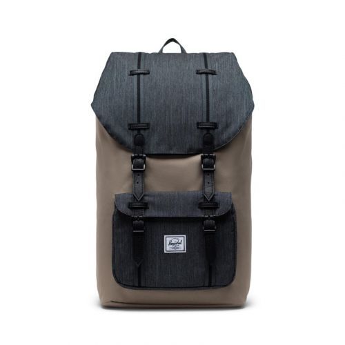 batoh HERSCHEL - Herschel Little America Timberwolf-Black Denim-Black (04515) velikost: OS