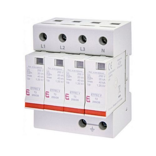 Svodič přepětí ETITEC V T2 255/20 4+0 002442956