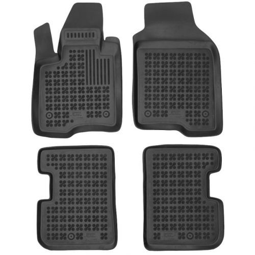 REZAW PLAST Gumové koberce se zvýšeným okrajem, Fiat PANDA III, 2012->