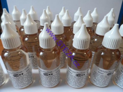 STEZA - Psyllium tinktura - Jitrocel indický - FORTE 3x 50 ml.