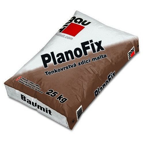 Baumit PlanoFix tenkovrstva malta na pórobeton, 25 kg
