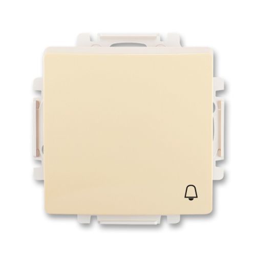 ABB 3557G-A80343 C1 Swing®, Swing®L Ovládač zapínací se symbolem zvonku, krémová
