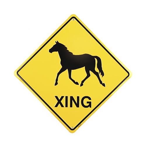 Cedule plechová Retro XING