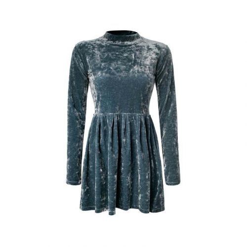 šaty NIKITA - Euphrasia Dress Dark Slate (DSL) velikost: S