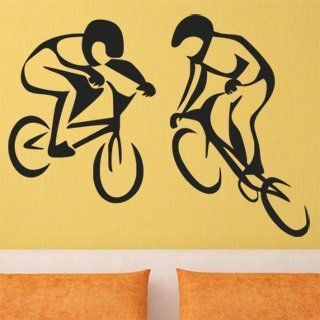 BMX biker 1046 - 82x60cm