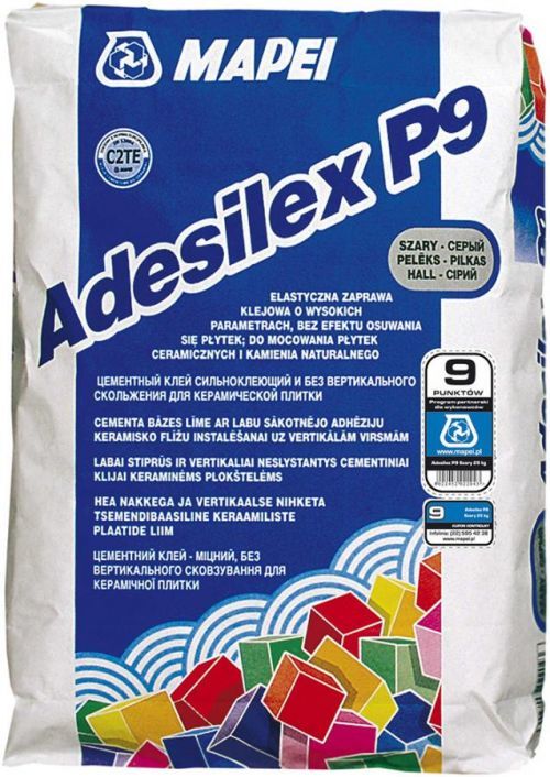 Práškové cementové lepidlo Adesilex P9 bílé