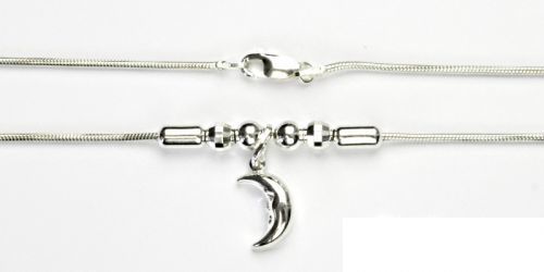 ČIŠTÍN s.r.o Stříbrný náhrdelník, náhrdelník ze stříbra, kuličky, stříbro, 8,85 g 3619