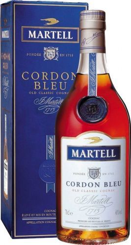 Martell Cordon Bleu cognac 40% 0,7l krabička
