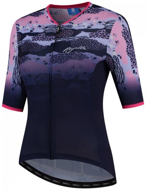 ANIMAL, dámský cyklistický dres kr. rukáv, modrá-růžová M