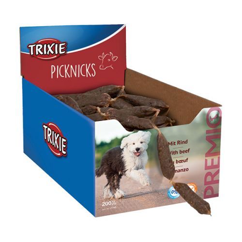 Trixie Premio PICKNIKS klobásky hovězí maso 8g/200ks