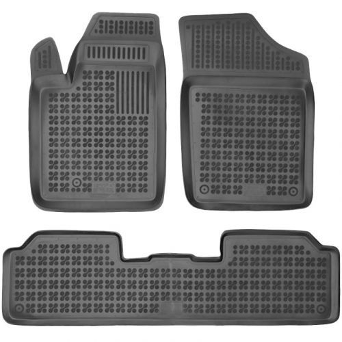 REZAW PLAST Gumové koberce se zvýšeným okrajem, Peugeot Partner I, 1997->2008