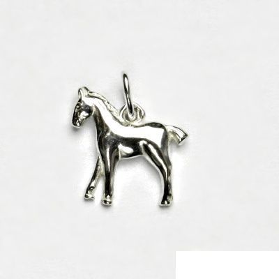 ČIŠTÍN s.r.o Stříbrný přívěsek, koník, přívěsek ze stříbra, stříbro, kůň, P 189 2514