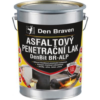 Asfaltový penetrační lak DenBit BR - ALP (4,5kg) PLECHOVKA