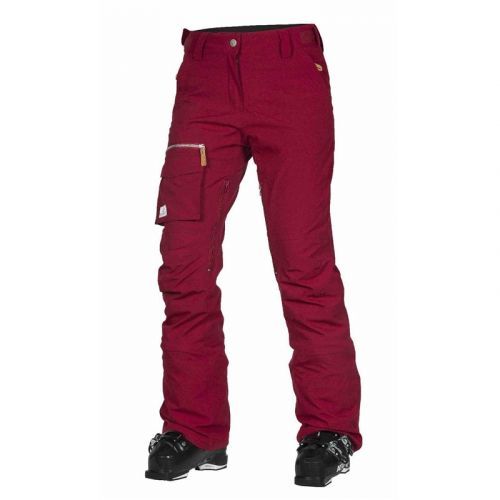 kalhoty CLWR - Slant Pant Burgundy (743)