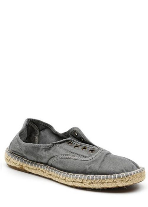 Šedé tenisky s espadrilovou podrážkou Natural World - 37