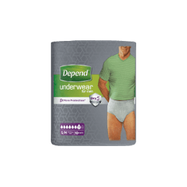 Absorpční natahovací kalhotky Depend Normal L/XL pro muže, 9ks