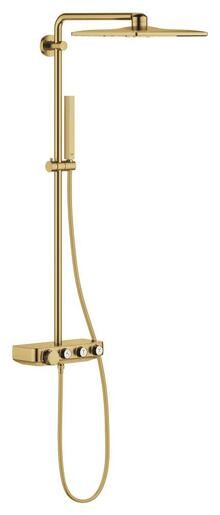 Sprchový systém Grohe EUPHORIA SMARTCONTROL na stěnu s termostatickou baterií kartáčovaný Cool Sunrise 26508GN0