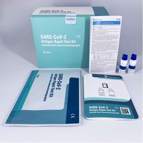 Beijing Lepu Medical Technology SARS-CoV-2 Antigen Rapid Test Kit 25 ks