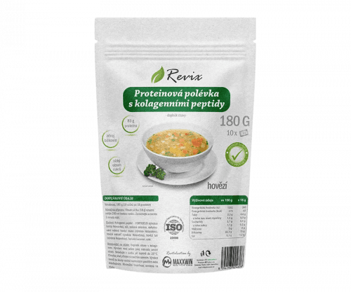 Revix Proteinová hovězí polévka 180g