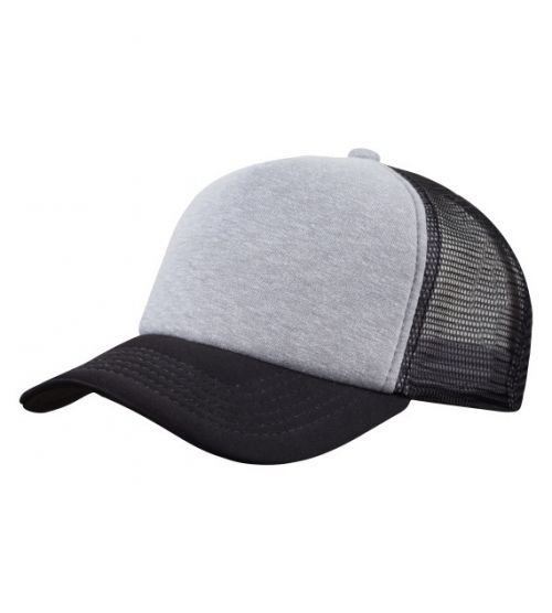 Kšiltovka CoFEE Trucker - černá-šedá