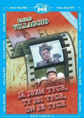 Já jsem tygr, ty jsi tygr, on je tygr (Paolo Villaggio) (DVD) (papírový obal)