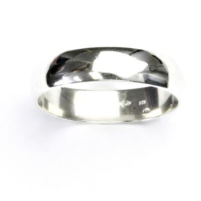 ČIŠTÍN s.r.o Stříbrný prsten, hladký kroužek, snubní prsten, prstýnek ze stříbra, T 786 2371