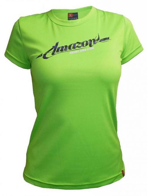 Tričko s krátkým rukávem Haven Amazon - zelené-fialové, L