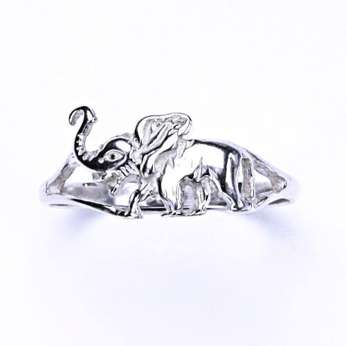 ČIŠTÍN s.r.o Stříbrný prsten, stříbrné šperky, slon, stříbrný prstýnek se slonem, T 720 8633