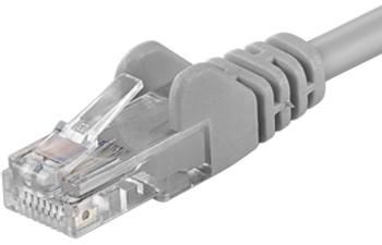PremiumCord Patch kabel UTP RJ45-RJ45 CAT6 0.25m šedá
