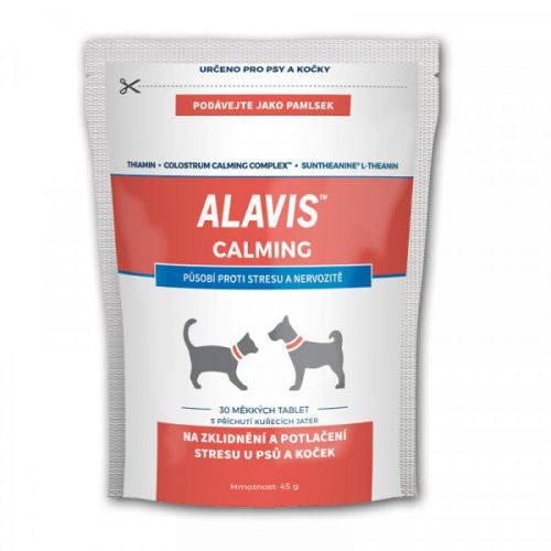 Alavis ALAVIS™ Relax pro psy a kočky 75 mg (Objem 20 kapslí)