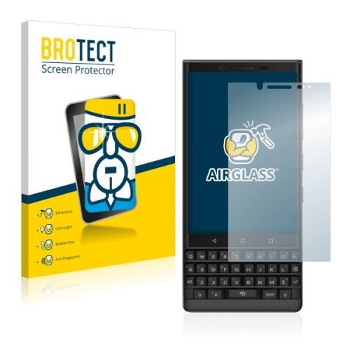 AirGlass Premium Glass Screen Protector BlackBerry Key2