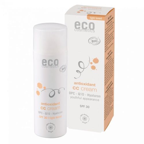 Eco Cosmetics CC krém SPF 30 BIO - light (60 ml)