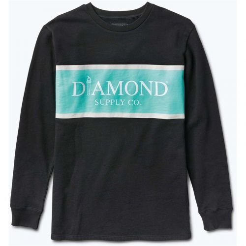 mikina DIAMOND - Mayfair Fleece Top Black (BLK) velikost: XL