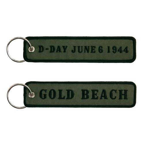 Přívěsek na klíče Fostex D-Day Gold Beach - olivový