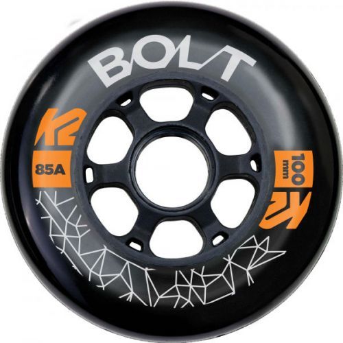 K2 BOLT 100/85A WHEEL 4 PACK BLK   - Kolečka k in-line bruslím