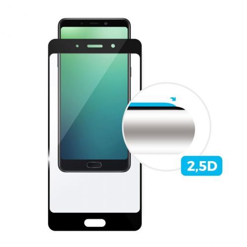 Ochranné tvrzené sklo pro Motorola Moto E5 Play černé, 0.33 mm RC0109
