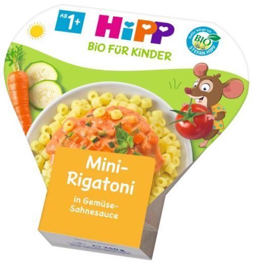 HiPP BIO Mini-Rigatoni se zeleninou - 6x250g