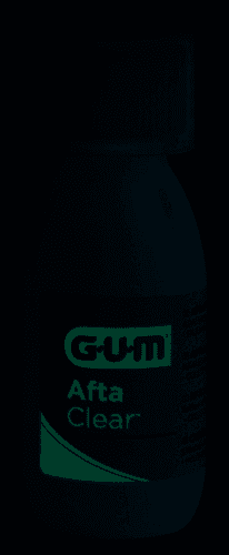 GUM AftaClear ústní voda na afty (výplach), 120 ml