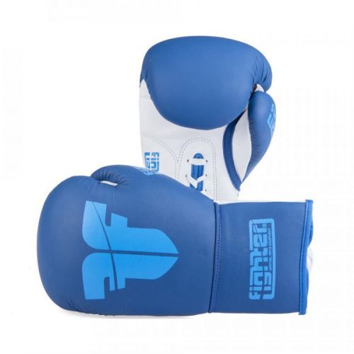 Boxerské rukavice Fighter Competition Pro - modrá modrá 8