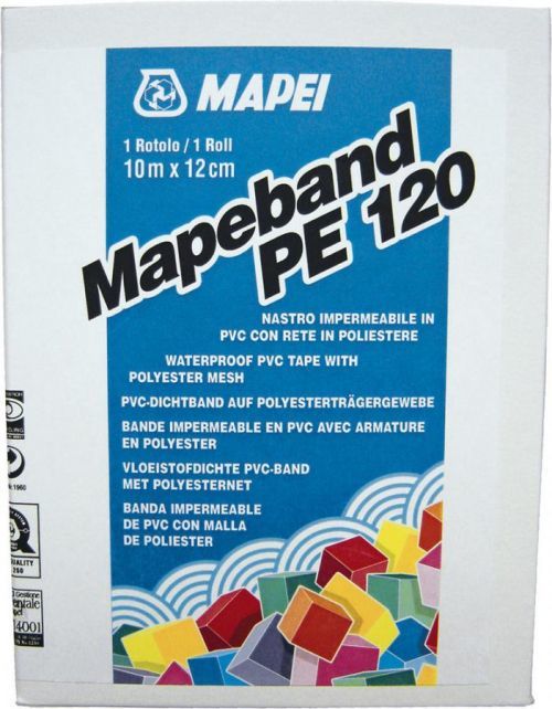MAPEBAND PE 120 Mapei Polyesterový pogumovaný pás, 10m / 7953010