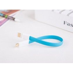 USB kabely na nabíjení mobilu s magnetickými konektory, Barva  Bílá