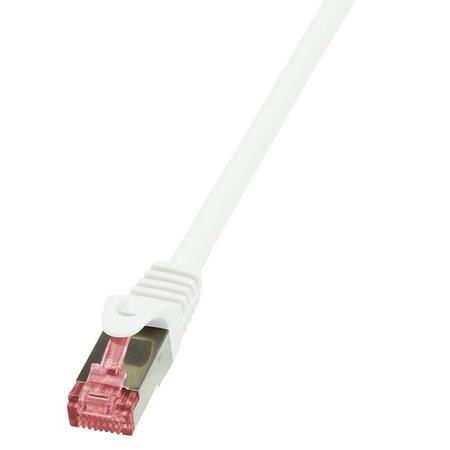 LOGILINK - Patch kabel Cat.6 S/FTP PIMF PrimeLine 30m bílý