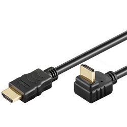 PremiumCord vysokorychlostní HDMI kabel s Ethernetem (270°) 3m