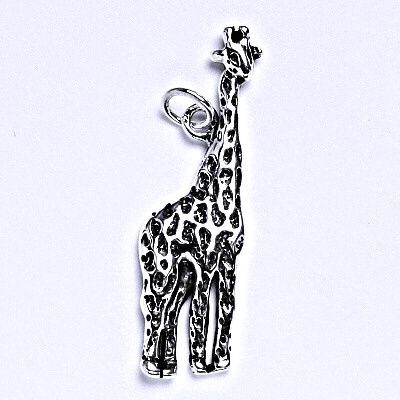 ČIŠTÍN s.r.o Stříbrný přívěsek s patinou žirafa, přívěsek ze stříbra, P 956 5116