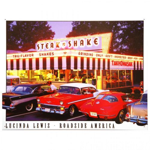 Cedule plechová Retro Lucinda Lewis Roadside America