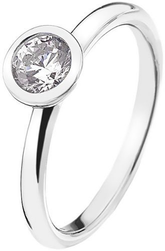 Hot Diamonds Stříbrný prsten Emozioni Scintilla Clear Innocence ER018 51 mm