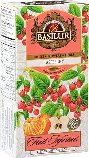 Basilur Fruit Raspberry nepřebal 25 x 2 g