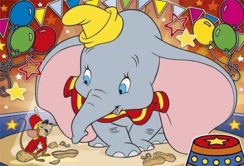 CLEMENTONI Puzzle Dumbo MAXI 104 dílků