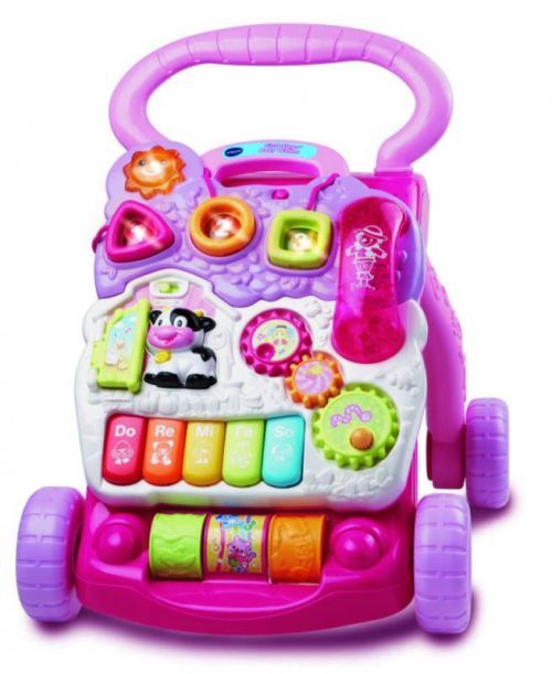 Vtech Chodítko - Uč Se A Poznávej Růžové (Česky)