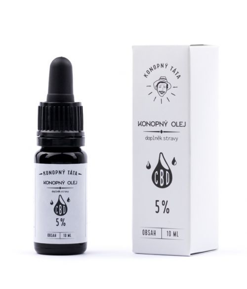 Konopný táta CBD konopný olej 5% 10 ml